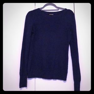 Navy crew neck sweater
